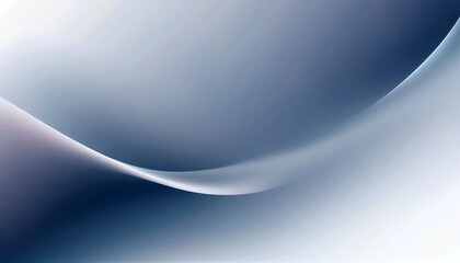 Wall Mural - elegant abstract curves in soft blue and white hues