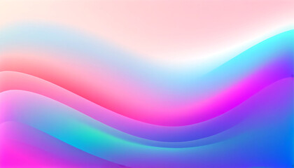 Wall Mural - swirling waves of pastel colors in serene abstract design
