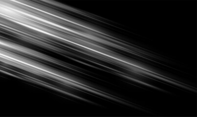 Wall Mural - white laser beams isolated on black background. abstract light effect. blue lens flash. horizontal r