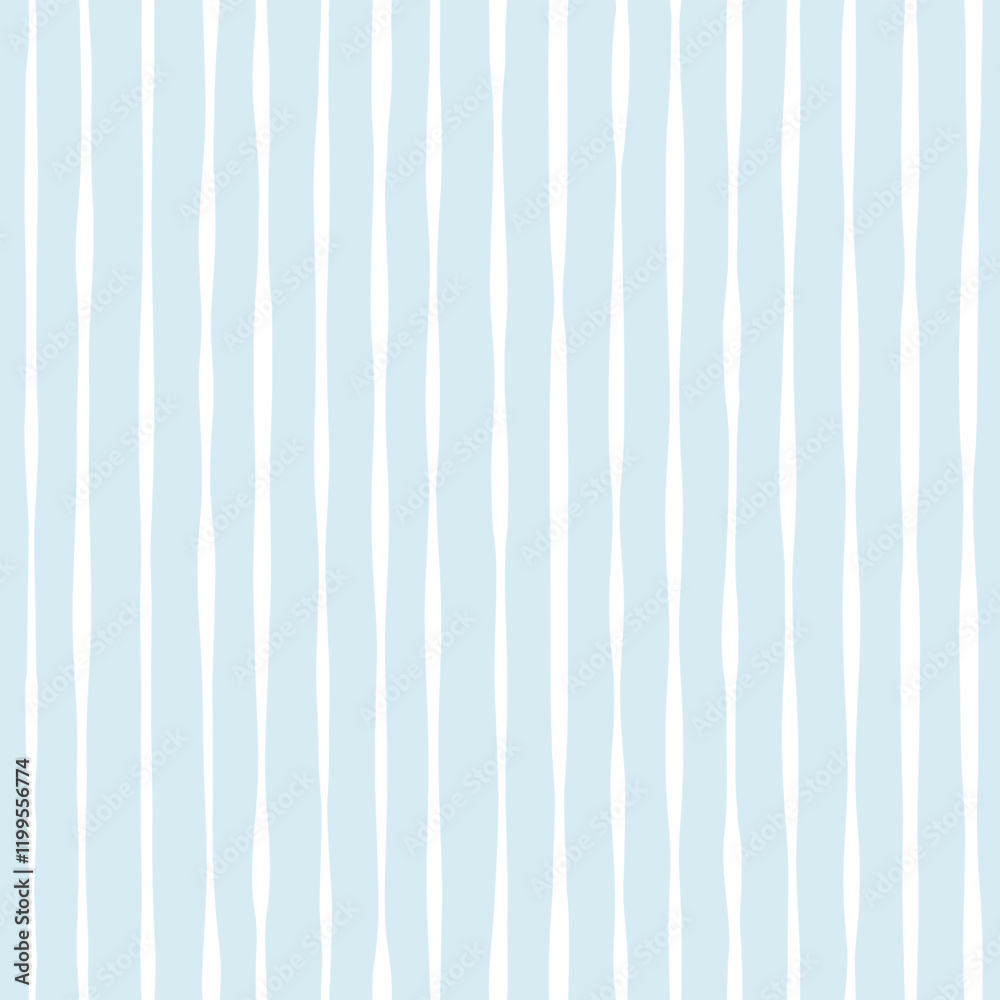 เวกเตอร์ Stock Blue stripes seamless pattern. Cute baby lines print ...