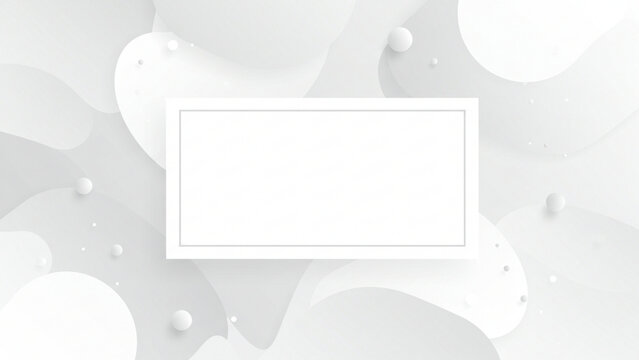 A vector background in white abstraction, offering a vacant space suitable for text