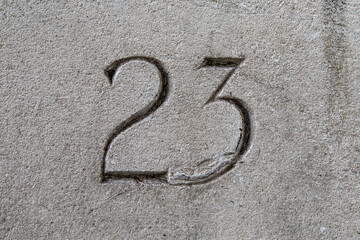 Number 23