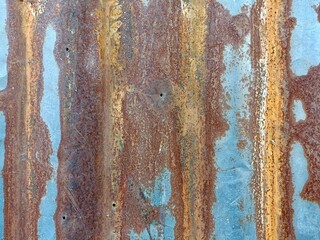 Wall Mural - old rust metal texture background