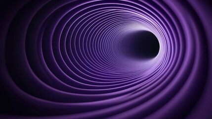 Poster - Vibrant Swirl of Purples and Blues in Cosmic Space with Text Area