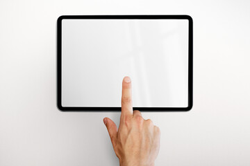 Poster - Tablet screen png mockup, digital device, transparent design