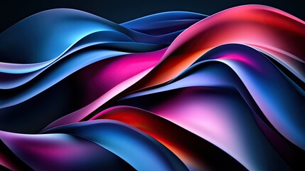 Aufkleber - A smooth, colorful gradient blending vibrant shades of blue, purple, and pink, creating a sleek background for digital designs.