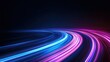 © AH TAR STOCK - A colorful, swirling line of light that appears to be moving