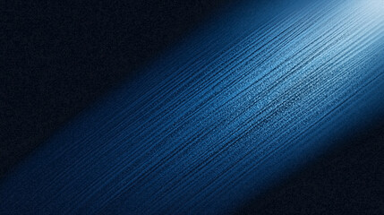 Poster - Abstract blue denim texture background with spotlight and shadow, featuring a dark gradient effect. High-detail fabric-inspired design for creative digital use, print, or wallpaper concepts, showcasin