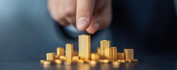 Poster - person holding a coin