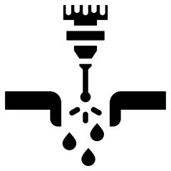 Poster - Melting Glyph Icon