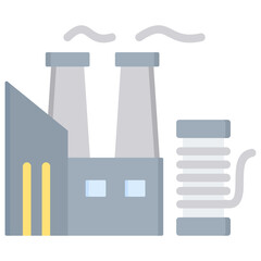 Poster - Textile Flat Icon