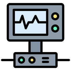 Poster - Medical Device Outline Color Icon