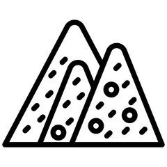 Poster - Aggregate Outline Icon