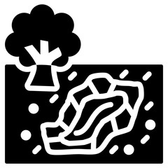 Poster - Overburden Glyph Icon