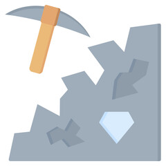Poster - Quarry Flat Icon