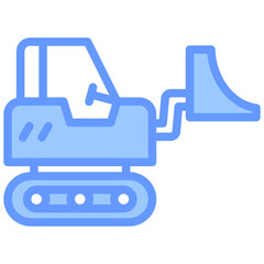 Poster - Loader Blue Icon