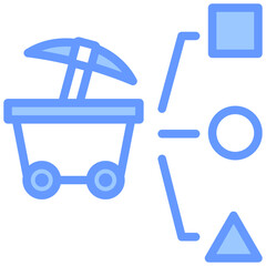 Poster - Quarry Method Blue Icon