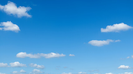 Wall Mural - blue sky with few clouds