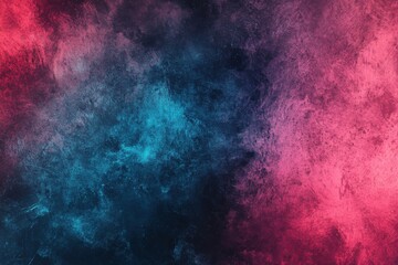 Poster - Vibrant gradient backdrop featuring a stunning blend of red, blue, and black tones, perfect for modern artistic endeavors and creative projects. Ideal for graphic design and digital art