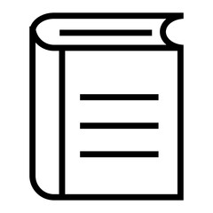 Poster - reference  data  vector icon