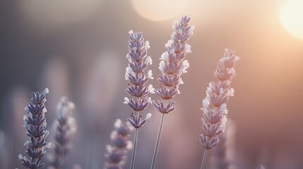 Canvas Print - lavender in the sun