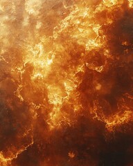 Poster - Dynamic fire textures background high-resolution imagery visual art abstract environment close-up view creative concept