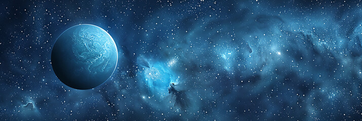 planet in space