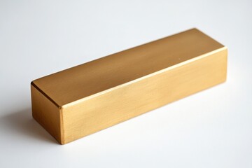 Wall Mural - Gold Box on White Surface