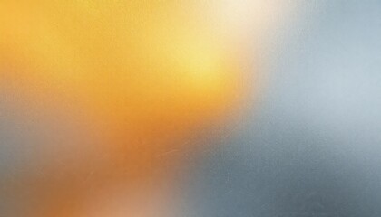 Poster - Abstract warm yellow and cool blue gradient texture for creative background and design