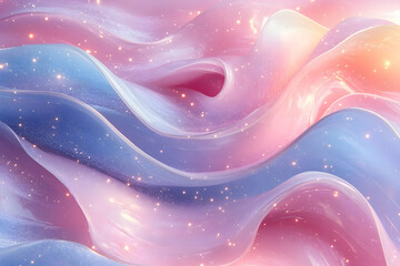 Sticker - Pastel swirl abstract background design