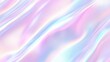 © Paradox - Colorful iridescent, holographic rainbow foil texture background. Iridescent fabric trendy cloth holographic texture purple pink blue metal