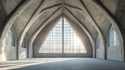 Poster - interior of church