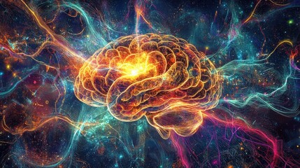 Poster - A luminous brain within a cosmic neural network