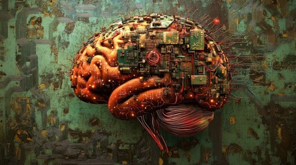 Poster - A Cybernetic Brain Integrated With Circuitry