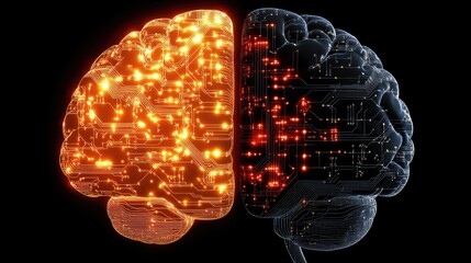 Poster - A Digital Brain Representing Circuitry And Intelligence