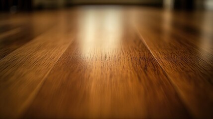 Poster - Rich Brown Wood Grain Floor Surface Texture