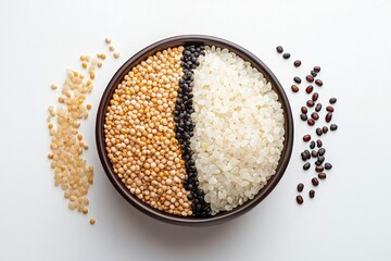 Sticker - buckwheat in a bowl