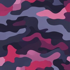 Aufkleber - Colorful Abstract Camouflage Pattern with Multicolored Stripes and Intricate Design