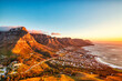 © romanslavik.com - Cape Town Sunset over Camps Bay Beach with Table Mountain and Twelve Apostles in the Background