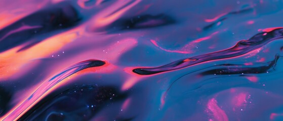 Poster - Swirling gases and vibrant colors create a stunning nebula in deep space