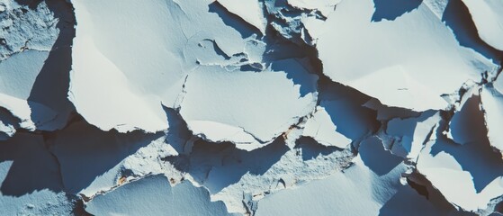Poster - Ripped and torn paper with jagged edges creating a distressed and textured appearance