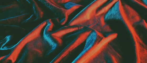 Aufkleber - Deep pile velvet fabric showcasing rich colors and luxurious texture for creative projects