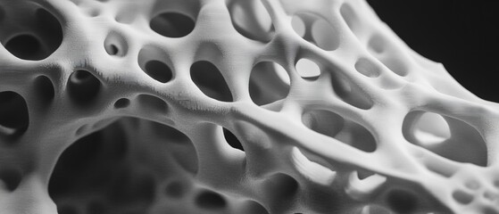 Aufkleber - Detailed view of 3D printed texture showcasing layered plastic and intricate patterns