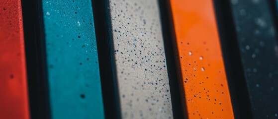 Aufkleber - Detailed macro view of textured plastic phone case showcasing customizable design elements