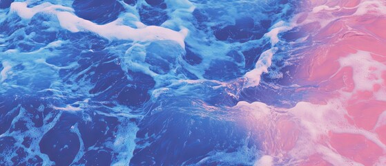 Aufkleber - Exploring the dynamic motion of vibrant splashing water from a top view perspective