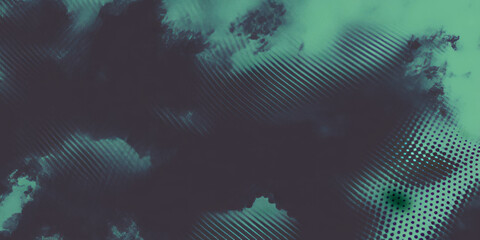 Aufkleber - Halftone texture pattern in a contrasting color scheme showcasing depth and detail