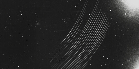 Aufkleber - Grunge halftone texture with black background and subtle integration of elements