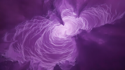 Wall Mural - swirling purple vortex in a distant nebula with wispy tendrils of cosmic fog, galaxy, astronomy. cos