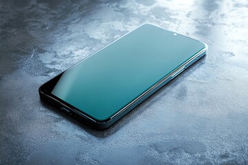 new phone Technology smartphone with blank screen and modern frame less design, Generative AI
