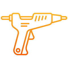 Wall Mural - Glue Gun Icon